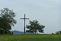 Das Gipfelkreuz an der Emberghütte
