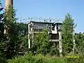 Abrissarbeiten am Werksgebäude, Juli 2013