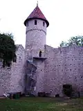 Hofansicht mit Aussichtsturm