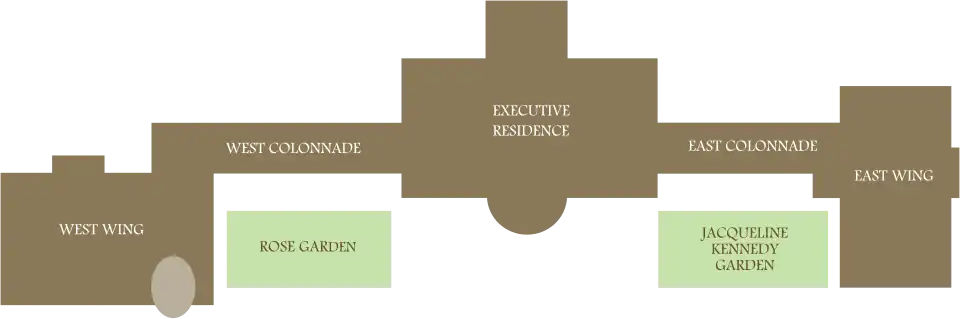 White House Complex (vor Oktober 2025)