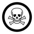 Klasse D-1 Giftige und infektiöse Material (das unmittelbare und schwerwiegende Auswirkungen hervorhebt)