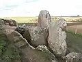 Zugang mit Frontstein