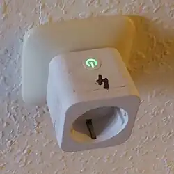 WLAN-Zwischenstecker an Steckdose