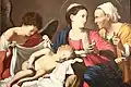 Carlo Saraceni – Maria mit Kind, hl. Anna und Engel (1608)