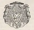 Wappen auf dem Hirtenbrief von 1857