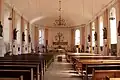 Kircheninneres vor der Renovierung