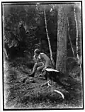 Selbstporträt von Waggerl, 1930er Jahre