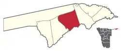 Karte Sibinda in Namibia