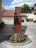 Stadtbrunnen am Bismarckplatz in Waibstadt