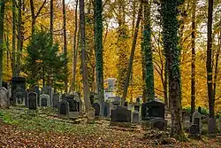 Der neueste Teil des Friedhofes