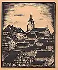 Blick auf Waldenbuch von 1926
