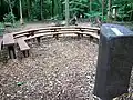 Waldklassenzimmer im Benrather Forst bei Düsseldorf