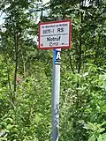 Waldrettungspunkt in Remscheid