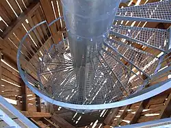 Detail Wendeltreppe