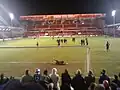 Blick auf den Homeserve Stand am 3. Februar 2009 vor dem Spiel FC Walsall gegen Leicester City