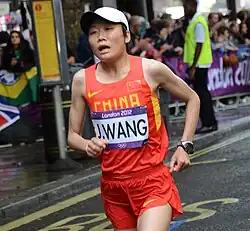 Wang Jiali bei den Olympischen Spielen 2012