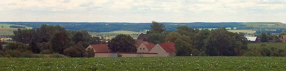 Piskowitz von der Wantewitzer Höhe gesehen (2014)