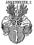 Wappen derer von Ankenreuth in Siebmachers Wappenbuch