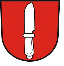 Messer als Attribut in Bartholomä