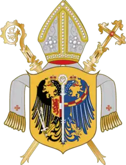 Wappen des Bistums Ljubljana (Laibach)