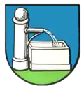 wasserspeiende Säule