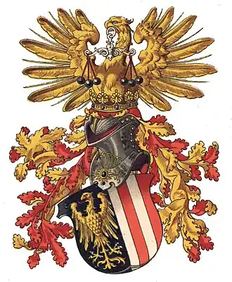 Erzherzogtum Österreich ob der Enns, aus der Oesterreichisch-Ungarischen Wappenrolle