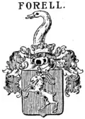 Abweichende Wappendarstellung mit rotem Schild und rot-silbernen Decken (Siebmacher (1906))