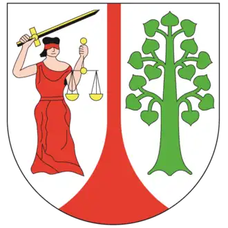 Ansicht des Wappens der Gemeinde Schöndorf