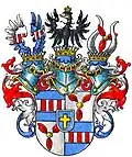 Wappen der Grafen von der Recke von Volmerstein im Wappenbuch des Westfälischen Adels