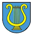 Wappen von Hachtel mit Leier