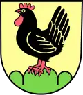 Henne auf Berg für Henneberg