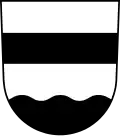 Ehemaliges Wappen der Gemeinde Hülben