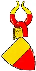 Wappen derer von Münster zu Meinhövel im Wappenbuch des Westfälischen Adels