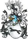 Wappen derer von Martels im Wappenbuch des Westfälischen Adels