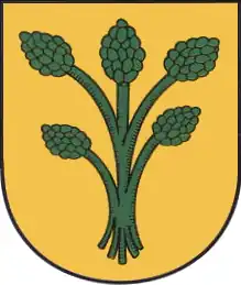 Das Wappen der Gemeinde Mellingen