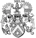 Wappen der Freiherren von Moll von 1789 in Siebmachers Wappenbuch