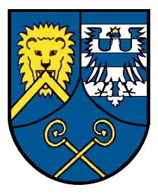 Wappen der Abtei Münsterschwarzach