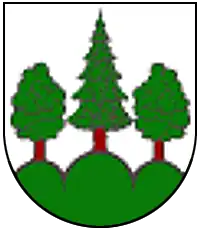 Ein Nadel-, zwei Laubbäume (Reinsberg/Sachsen)