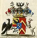 Wappen der Freiherren von Rodde im Österreichischen Staatsarchiv