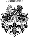 Wappen derer von Schaffhausen in Siebmachers Wappenbuch