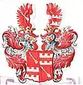 Wappen der Familie von Schneeweiss 1605