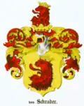 Wappen derer von Schrader im Baltischen Wappenbuch
