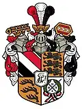 Altes Wappen der Suevia-Straßburg
