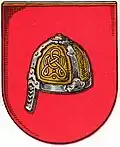 Wallenstedt: Altgermanischer silberner Spangenhelm mit Naseneisen