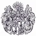Wappen der Grafen Khuen von Belasi und Gandegg 1640