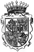 Wappen der Grafen Wagen von Wagensperg 3