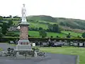 Friedhof mit Kriegerdenkmal
