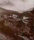 Blick auf den Bahnhof Warburton, 1920