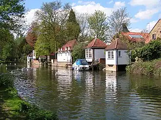 Blick über den River Lea