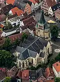 St.-Laurentius-Kirche (Luftbild, 2014)